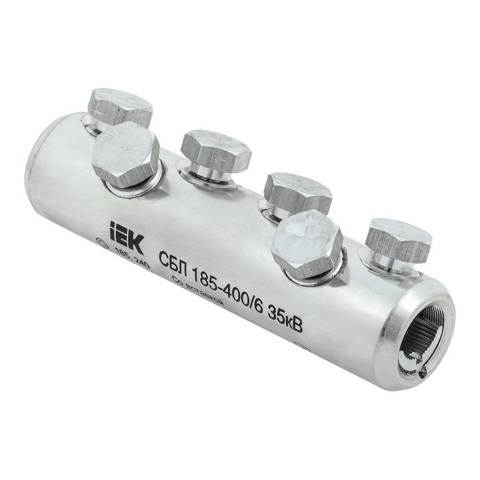 Соединитель болтовой луженый СБЛ 185-400//6 35кВ IEK