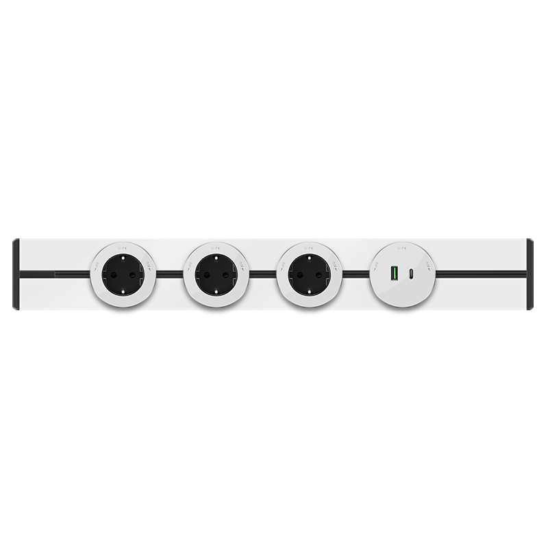 Systeme Electric MultiTrack Шина открытой установки трековой системы 200 см Белый