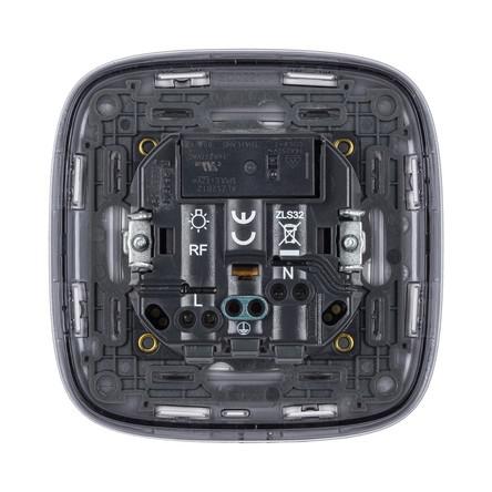 Умная розетка 2К+З Valena Allure 16А 230В Netatmo 752594