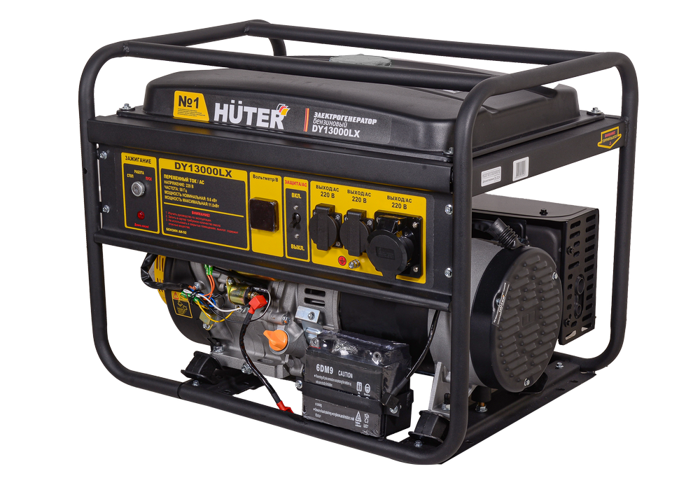 Электрогенератор DY13000LX Huter